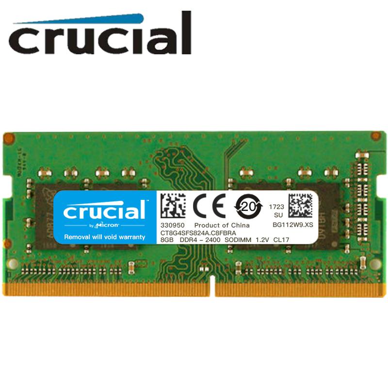 رم لبتاپ 8 گیگابایت CRUCIAL 8GB DDR4 SODIMM